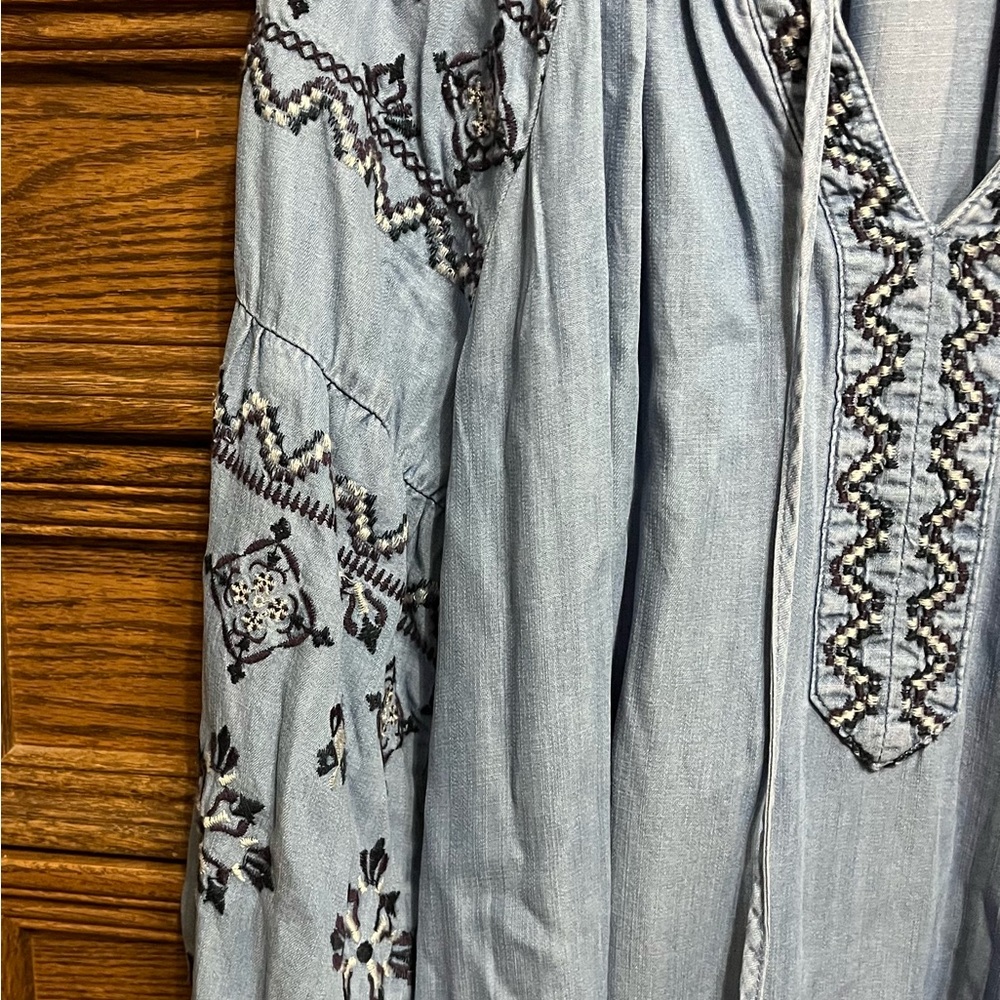 Nurture by Westbound dress, blue, size Large, 3/4 sleeves worn once, smoke free - Picture 4 of 13